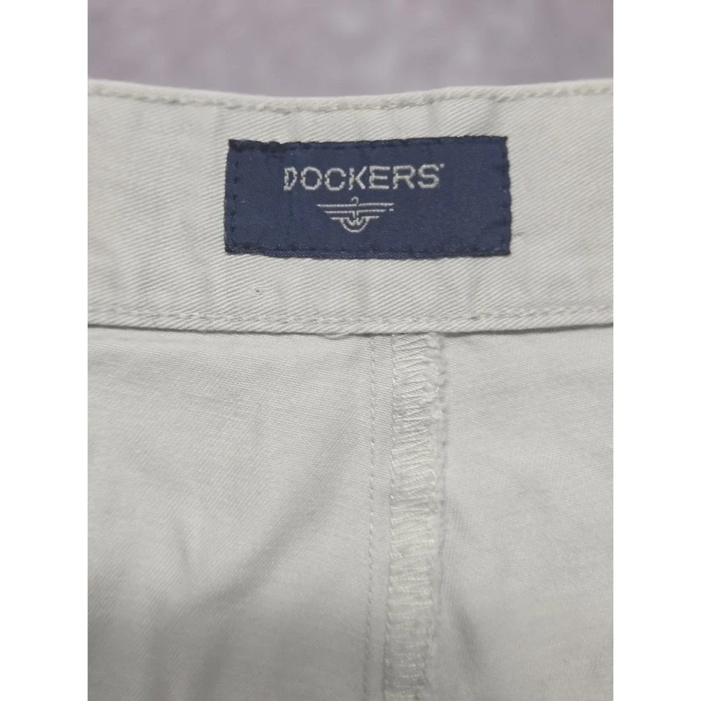 Dockers Shorts Men's Size 38 Pleated Chino Beige Khaki Vintage 90's Classic